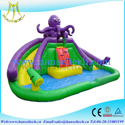 Hansel hot selling children entertainment PVC inflatable bouncer slide jumping slide for sale fournisseur