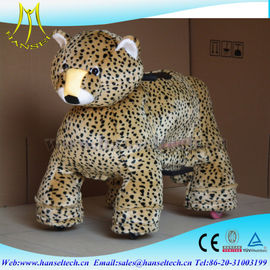 Hansel safari animal motorized ride indoor amusement park equipment electric stuffed animals adults can ride theme park fournisseur