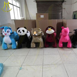 Hansel moving horse toys for kids amusement park equipment china amusement ride electric dog walking machine fournisseur