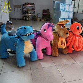 Hansel moving horse toys for kids amusement park equipment china amusement ride electric dog walking machine fournisseur