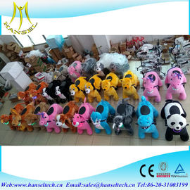 Hansel  4 wheel kid ride electric animal scooter mini carousel rides for saleelectric rideable animal toy ride fournisseur