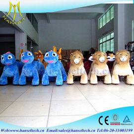 Hansel amusement ride coin operated kiddie rides for sale plush toys stuffed animals on wheels zippy pets fournisseur