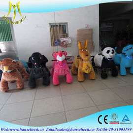 Hansel animal scooter ride battery walking animal toy kiddie ride time controller fiberglass cars for kids fournisseur