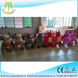 Hansel stuffed animal scooter ride electric mini carousel rides for sale 4 wheel kid ride amusemnt park game machine fournisseur