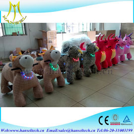 Hansel stuffed animal scooter ride electric mini carousel rides for sale 4 wheel kid ride amusemnt park game machine fournisseur