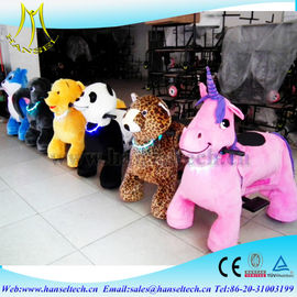 Hansel children indoor amusement park ride on animals in shopping mall motorized plush riding animals children indoor fournisseur