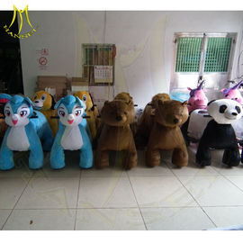 Hansel amusement park equipmentmechanical walking animal bikemall car for kids plush animal electric scooter australia fournisseur