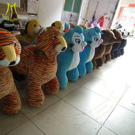 Hansel amusement park equipmentmechanical walking animal bikemall car for kids plush animal electric scooter australia fournisseur