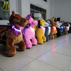 Hansel stuffed animal car ride electric coin operated pony rides for kids zoo riders at the mall riding dinosaur toys fournisseur