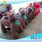 Hansel amusement arcade games giant plush animals kids riding electric dog walking machine coin operated toy ride fournisseur