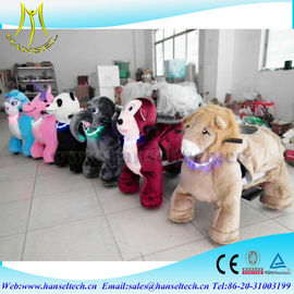 Hansel amusement ride manufacturers electrical toy animal riding ride coin operated electric toy car animal electric car fournisseur