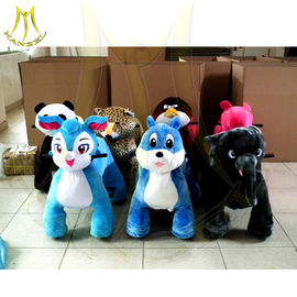 Hansel animal kiddie ride hot sale ce factory animal scooter fun indoor games for kids dinosaur rides fournisseur
