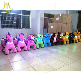 Hansel electric power wheels ride on kids car mechanical horse ride mechanical animals toys kiddie ride small train fournisseur