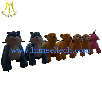 Hansel hot selling children electric coin operated ride on animals fournisseur
