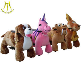 Hansel new coin operated amusement rides indoor happy rides on animal for shopping mall fournisseur