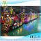 Hansel outdoor door amusement park equipment fiberglass amusements rides electric train for sale fournisseur