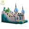 Hansel stock amusement park equipment kids soft play area inflatable bouncer castle factory fournisseur