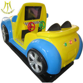 Hansel cheap indoor toy mini coin ride bus china mini kids ride kiddie ride fiberglass toys fournisseur