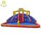 Hansel outdoor games water slide giant inflatable with pool for amusement park fournisseur