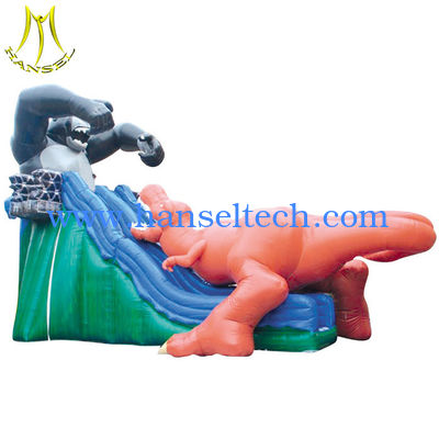 Hansel low price kids used inflatable water slide for sale in Guangzhou China fournisseur