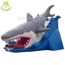 Hansel low price amusement park giant inflatable pool slide for adult manufactruer in Guangzhou fournisseur