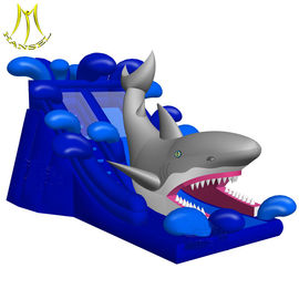Hansel low price amusement park giant inflatable pool slide for adult manufactruer in Guangzhou fournisseur