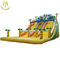 Hansel low price amusement park inflatable toys shark slide for children in game center fournisseur