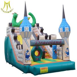 Hansel low price amusement theme park equipment inflatable water slides fournisseur