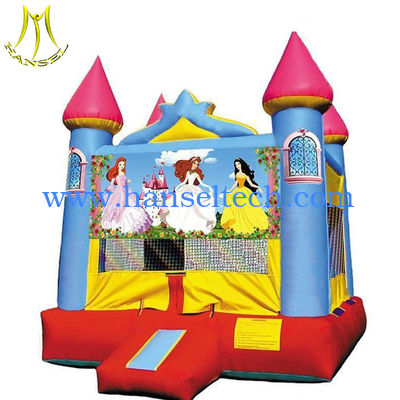 Hansel  Kids commercial  indoor play house naughty indoor playground inflatable castle fournisseur