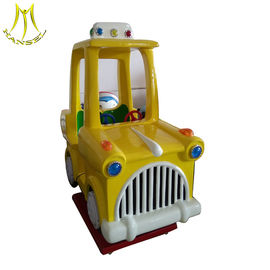 Hansel  low price india coin operated game machine used  fiberglass kiddie rides on car 2018 fournisseur