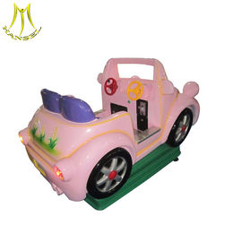 Hansel popular design fiber glass amusement park games electric toy car for kids fournisseur