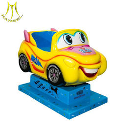 Hansel hot selling fiberglass material coin operated kiddie car ride fournisseur