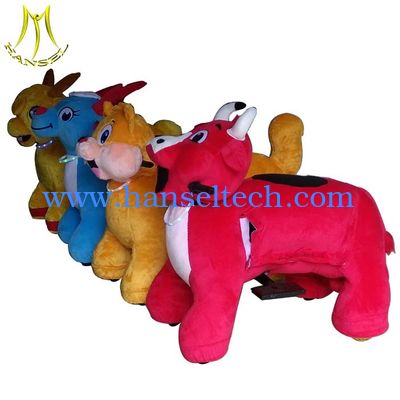 Hansel battery powered plush animal ride kids electric ride on animals fournisseur