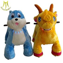 Hansel import from china amusement park games plush motorized riding animals fournisseur