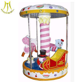 Hansel  amusement park ride small kids carousel coin operated ride toys fournisseur