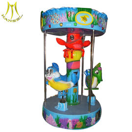 Hansel  amusement park ride small kids carousel coin operated ride toys fournisseur