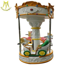 Hansel  amusement park ride  coin operated rocking machine kids merry go round for sale fournisseur