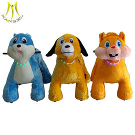 Hansel wholesale battery powered electronic plush animal ride for sale fournisseur
