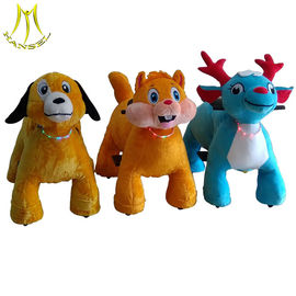 Hansel high quality  outdoor playground plush motorized animals for mall fournisseur