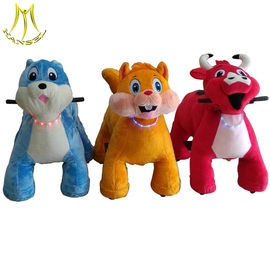 Hansel amusement park mental frame battery operated plush animal ride fournisseur