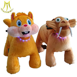 Hansel amusement park mental frame battery operated plush animal ride fournisseur