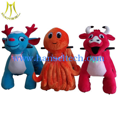 Hansel  best selling electronic  plush motorized animals for children fournisseur