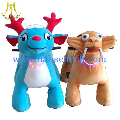 Hansel  best selling electronic  plush motorized animals for children fournisseur