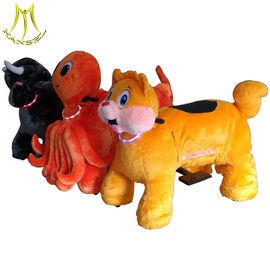 Hansel fair attractions children electric motorized plush riding animals fournisseur