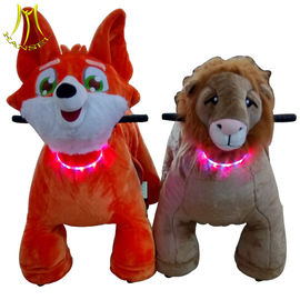 Hansel entertainment equipment plush unicorn electric scooter with battery for sale fournisseur