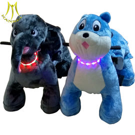 Hansel entertainment equipment plush unicorn electric scooter with battery for sale fournisseur