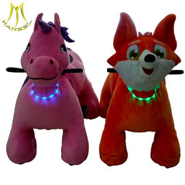Hansel fair attractions stuffed electic animal scooters in guangzhou fournisseur