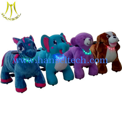 Hansel high quality coin operated children ride on animals for amusement park fournisseur