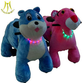 Hansel battery operated animal ride on motorized animal with led light fournisseur