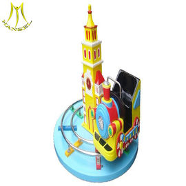 Hansel  Amusement park outdoor musical carousel rides 3 seats mini kids carousel train for sale fournisseur